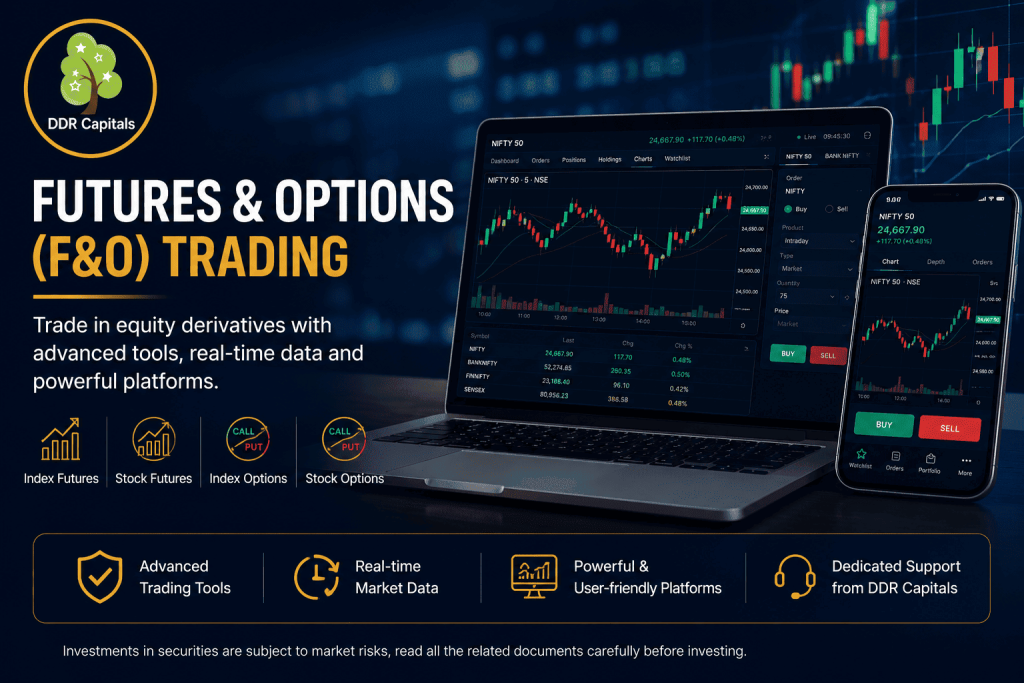 Futures and Options Trading Services in Vadodara