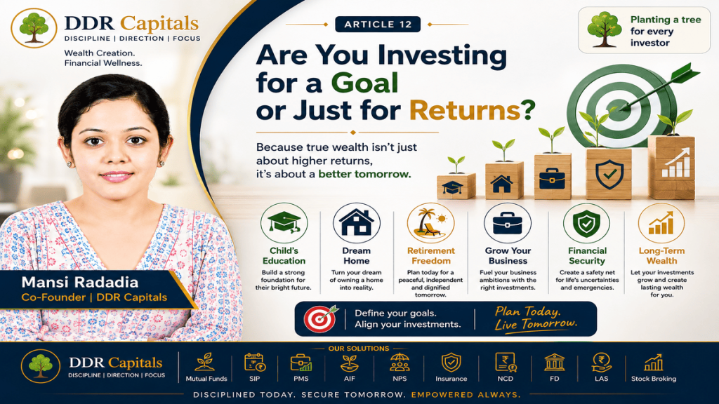 Goal-based investment roadmap from defining financial goals to reviewing investment progress regularly
