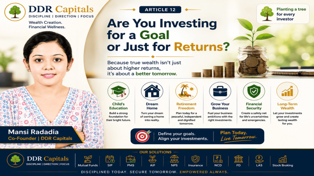 Investment returns versus progress toward financial goals