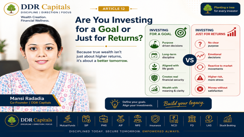 One investor with multiple financial goals including retirement, education, home, business, financial security and wealth creation