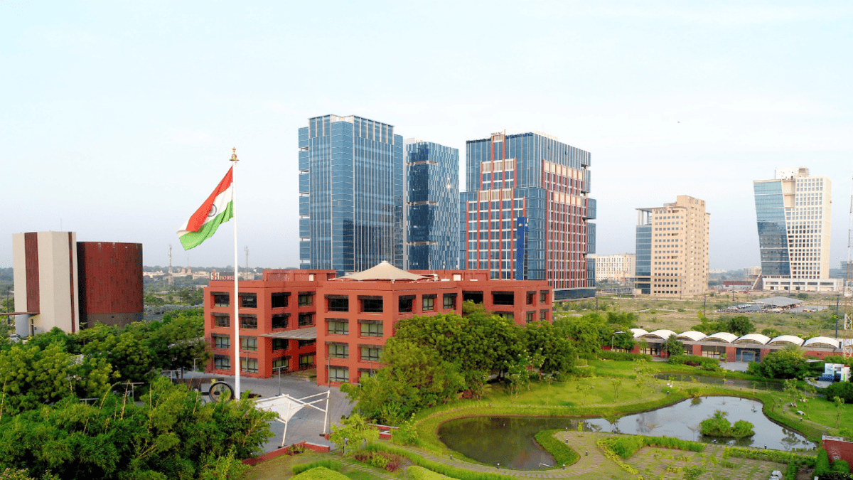 GIFT City Gandhinagar Gujarat – modern financial district and GIFT IFSC buildings